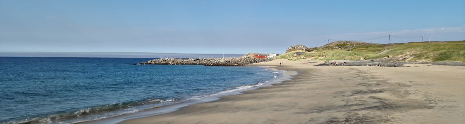 Flott strand i Grense Jakobselv